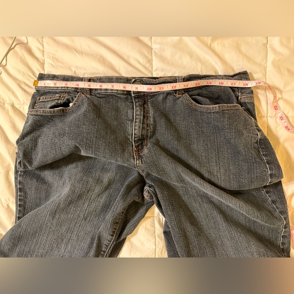 Venezia Jeans - Wide Leg - 20 Petite - Dark Denim - Venezia - Picture 7 of 10